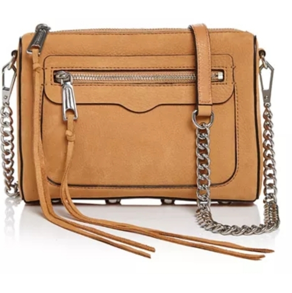 REBECCA MINKOFF Tan Crossbody Bag - Picture 1 of 16